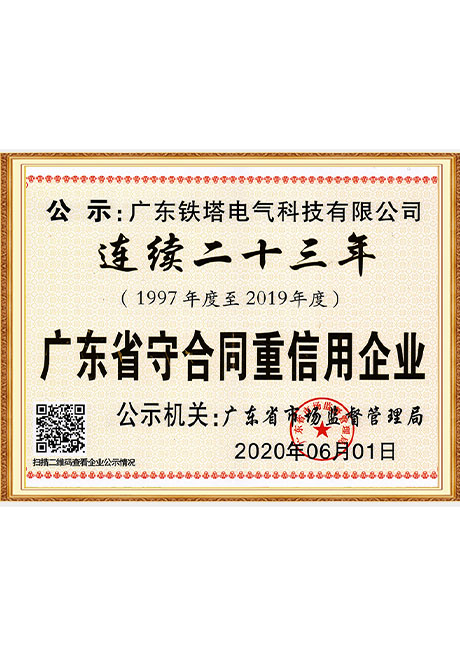 Certificate Of Honor