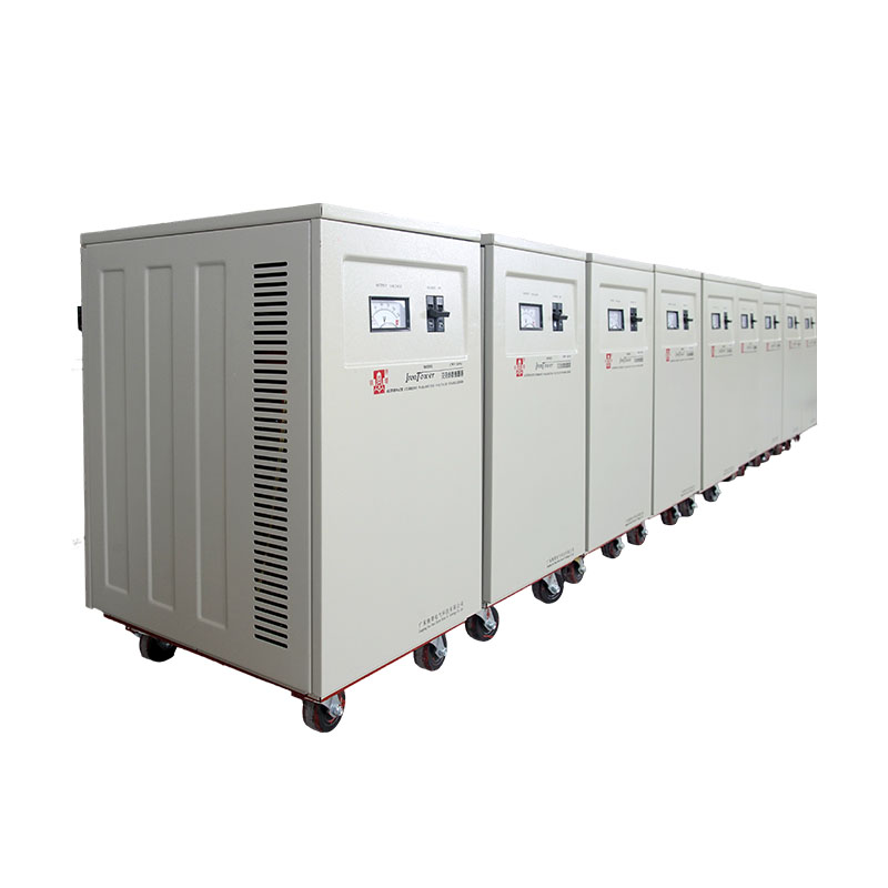 What is the overload protection mechanism of the AC voltage regulator?